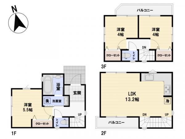 新築一戸建て葛飾区お花茶屋２丁目 新築一戸建て東京都葛飾区お花茶屋２丁目京成本線お花茶屋駅3580万円