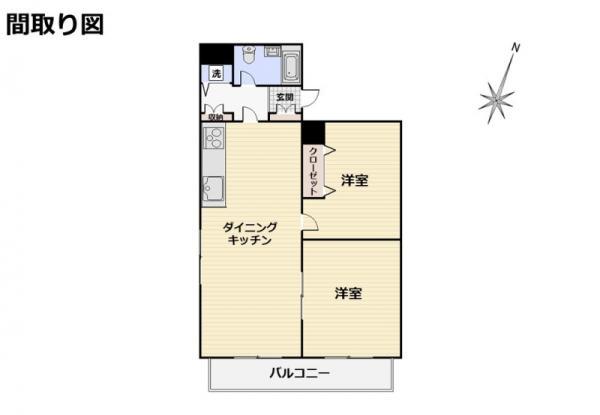 中古マンショングランデール大島東京都江東区北砂６丁目都営新宿線大島駅1980万円