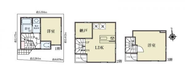 中古一戸建て葛飾区宝町２丁目 中古一戸建て東京都葛飾区宝町２丁目京成本線お花茶屋駅3490万円