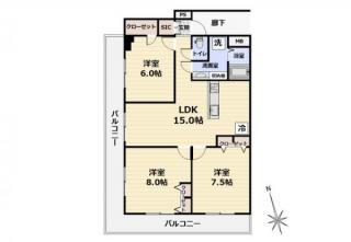 中古マンションウェルフェアグリーン南砂東京都江東区南砂７丁目東西線南砂町駅4980万円