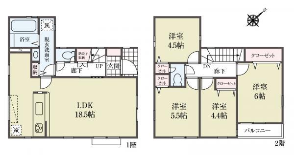 中古一戸建て足立区扇１丁目 中古一戸建て東京都足立区扇１丁目日暮里・舎人ライナー扇大橋駅4280万円