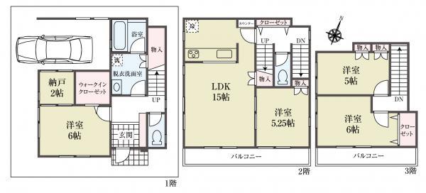 新築一戸建て江戸川区南小岩２丁目 新築一戸建て／全５棟東京都江戸川区南小岩２丁目JR中央・総武線小岩駅6480万円