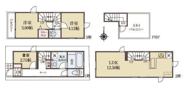 新築一戸建て江東区森下５丁目 新築一戸建て／全２棟東京都江東区森下５丁目都営新宿線菊川駅6480万円