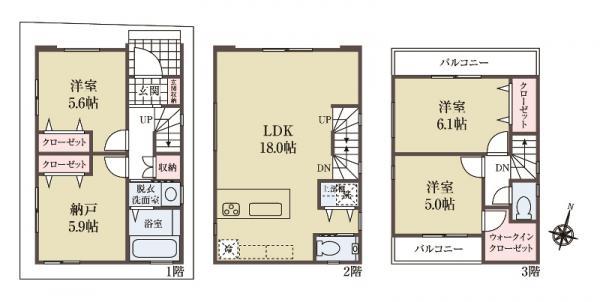 新築一戸建て墨田区墨田５丁目 新築一戸建て／全４棟東京都墨田区墨田５丁目東武伊勢崎線堀切駅4880万円～5480万円