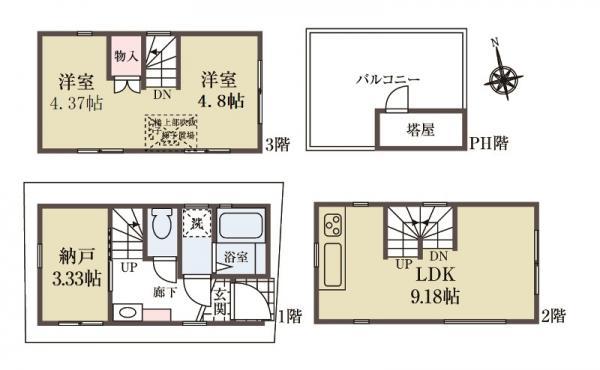 新築一戸建て墨田区立花６丁目 新築一戸建て東京都墨田区立花６丁目東武亀戸線東あずま駅3680万円