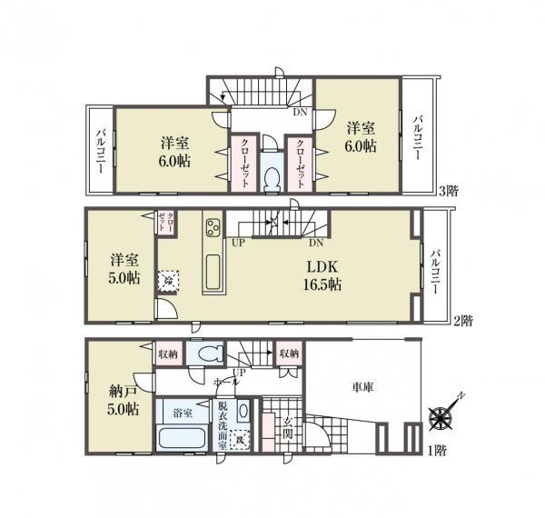 新築一戸建て市川市行徳駅前４丁目 新築一戸建て／全３棟千葉県市川市行徳駅前４丁目東西線行徳駅5390万円～5890万円