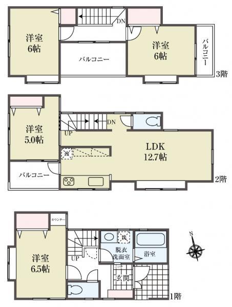 中古一戸建て足立区梅田４丁目 中古一戸建て東京都足立区梅田４丁目東武伊勢崎線梅島駅3799万円