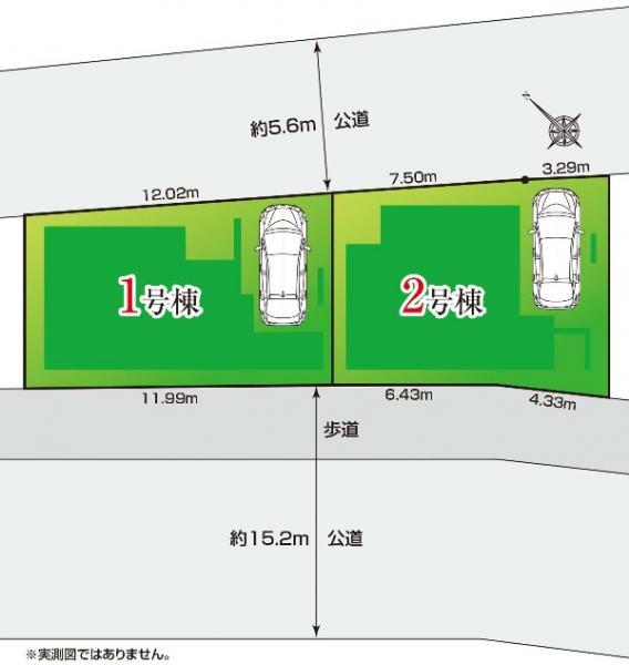 新築一戸建て足立区千住元町 新築一戸建て／全２棟東京都足立区千住元町JR常磐線（上野～取手）北千住駅7299万円