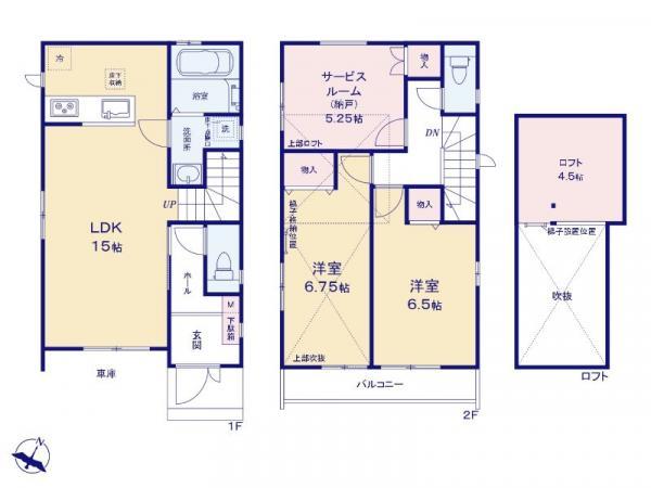 新築一戸建て市川市福栄４丁目 新築一戸建て／全３棟千葉県市川市福栄４丁目東西線南行徳駅4690万円