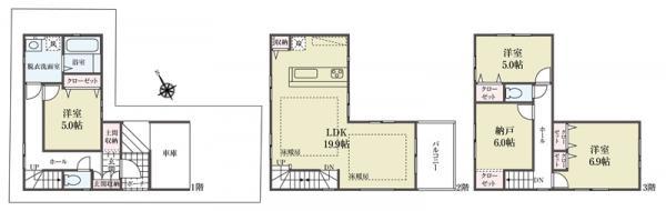 新築一戸建て江東区北砂６丁目 新築一戸建て東京都江東区北砂６丁目都営新宿線大島駅6799万円