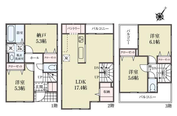 新築一戸建て江戸川区平井１丁目 新築一戸建て東京都江戸川区平井１丁目JR中央・総武線平井駅6480万円