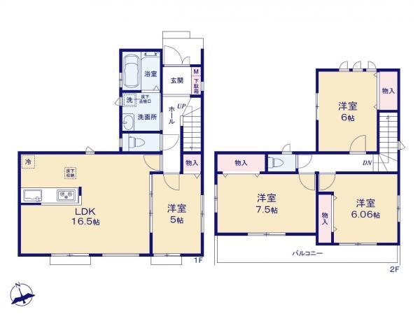 新築一戸建て市川市本北方２丁目 新築一戸建て／全３棟千葉県市川市本北方２丁目京成本線鬼越駅3590万円～3990万円