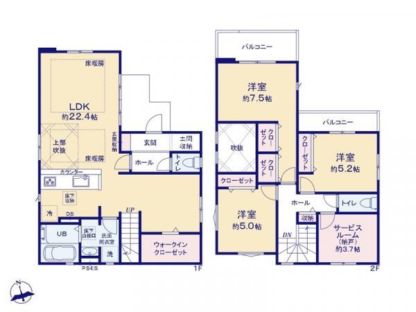 新築一戸建て市川市北方２丁目 新築一戸建て千葉県市川市北方２丁目京成本線鬼越駅6299万円