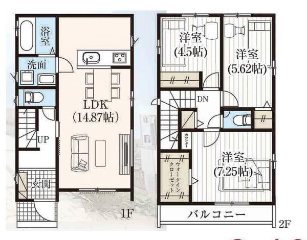 新築一戸建て浦安市富岡４丁目 新築一戸建て／全２棟千葉県浦安市富岡４丁目JR京葉線新浦安駅6290万円