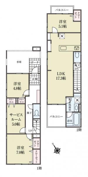 新築一戸建て浦安市堀江５丁目 新築一戸建て／全４棟千葉県浦安市堀江５丁目東西線浦安駅7180万円