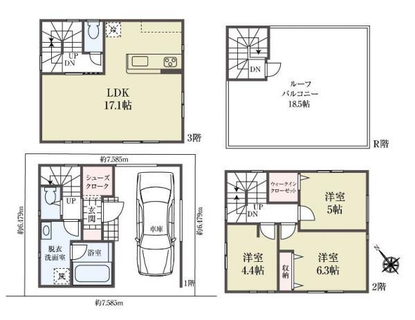 借地権墨田区押上１丁目 売地／建築条件付き東京都墨田区押上１丁目半蔵門線押上駅3780万円