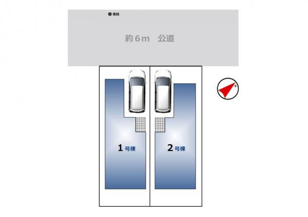新築一戸建て市川市南大野１丁目 新築一戸建て／全２棟千葉県市川市南大野１丁目JR武蔵野線市川大野駅3490万円～3590万円