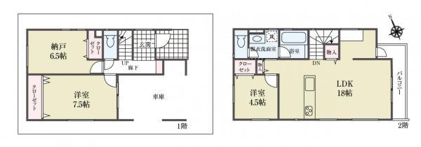 新築一戸建て市川市新井２丁目 新築一戸建て／全３棟千葉県市川市新井２丁目東西線南行徳駅5980万円～6580万円