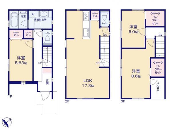 新築一戸建て市川市新浜１丁目 新築一戸建て／全４棟千葉県市川市新浜１丁目東西線行徳駅5780万円～6050万円