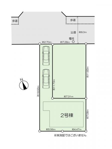 新築一戸建て市川市新田３丁目 新築一戸建て／全２棟千葉県市川市新田３丁目京成本線菅野駅5490万円
