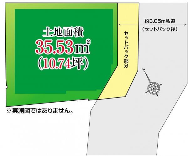 土地北区上中里２丁目 売地／建築条件付き東京都北区上中里２丁目JR京浜東北線上中里駅3120万円