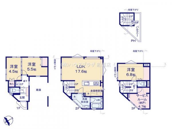 新築一戸建て江戸川区船堀２丁目 新築一戸建て東京都江戸川区船堀２丁目都営新宿線船堀駅7180万円