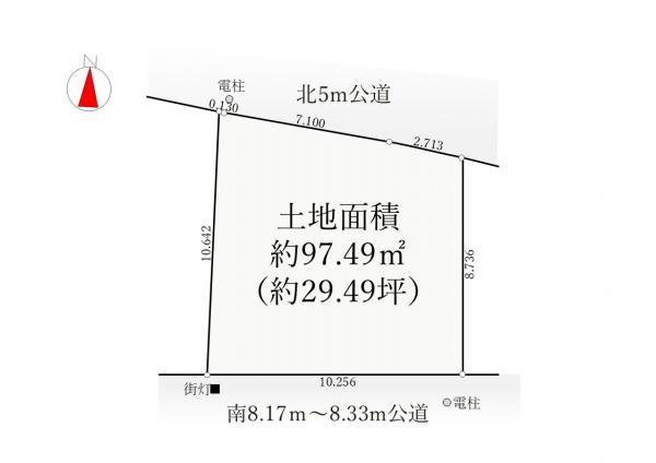 借地権葛飾区堀切３丁目 売地／建築条件付き東京都葛飾区堀切３丁目京成本線堀切菖蒲園駅3140万円