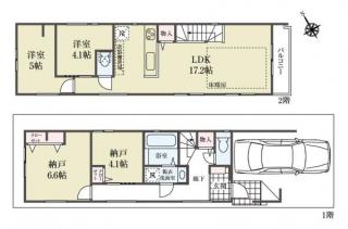 １号棟　間取り図