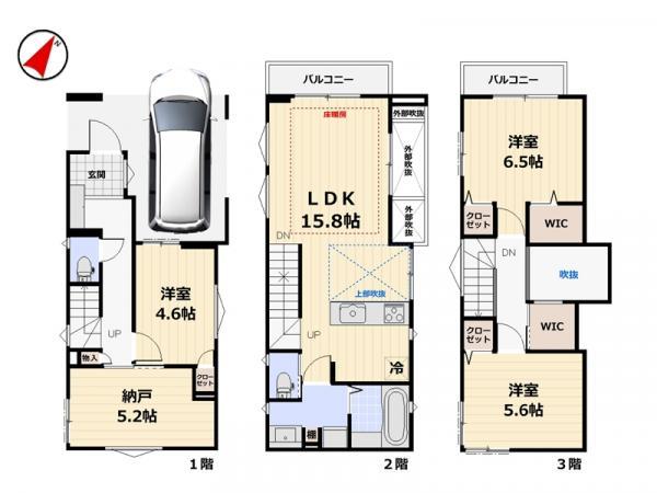 土地市川市中山４丁目 売地／建築条件付き／全２区画千葉県市川市中山４丁目京成本線京成中山駅3080万円