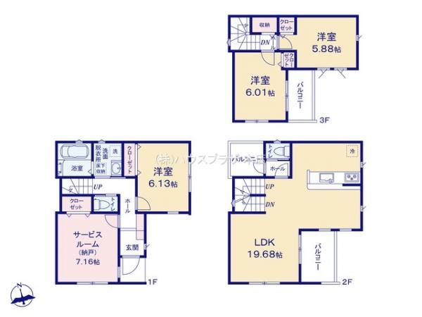 新築一戸建て江戸川区篠崎町３丁目 新築一戸建て東京都江戸川区篠崎町３丁目都営新宿線篠崎駅5480万円