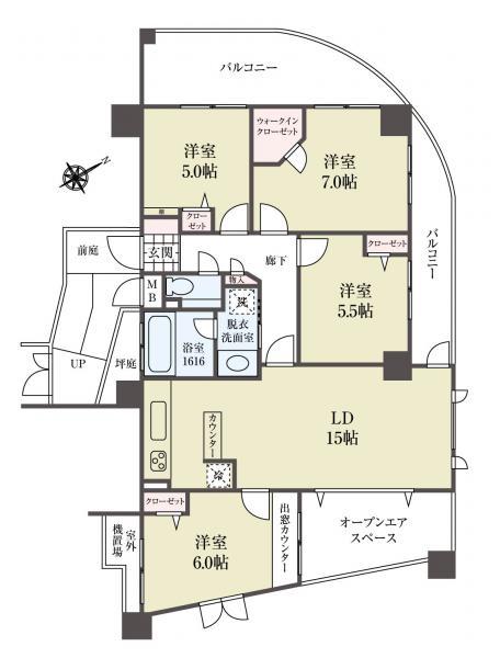 中古マンショングランシティ篠崎東京都江戸川区下篠崎町都営新宿線篠崎駅3780万円