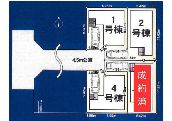 新築一戸建て足立区保木間１丁目 新築一戸建て／全４棟東京都足立区保木間１丁目東武伊勢崎線竹ノ塚駅4490万円～4690万円