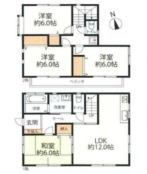 中古一戸建て足立区古千谷本町１丁目 中古一戸建て東京都足立区古千谷本町１丁目日暮里・舎人ライナー舎人駅4480万円