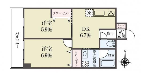中古マンションハイム松江東京都江戸川区松江１丁目JR総武本線新小岩駅1980万円