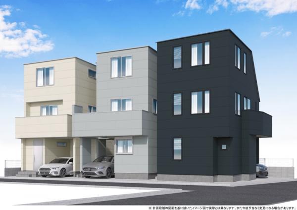 新築一戸建て市川市高谷２丁目 新築一戸建て／全３棟千葉県市川市高谷２丁目東西線原木中山駅4390万円