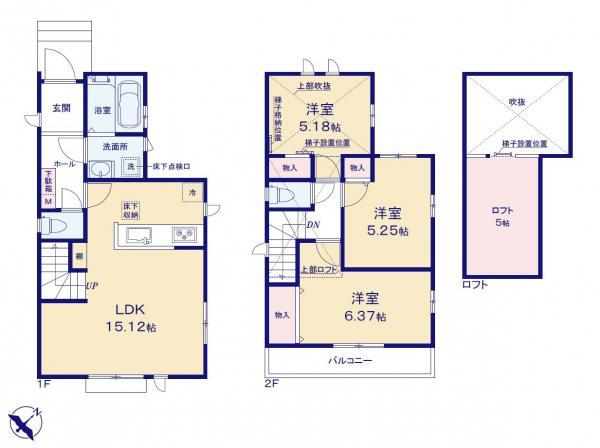 新築一戸建て浦安市弁天２丁目 新築一戸建て／全２棟千葉県浦安市弁天２丁目JR京葉線新浦安駅5690万円～6190万円