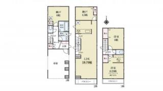 新築一戸建て江戸川区北小岩３丁目 新築一戸建て／全３棟東京都江戸川区北小岩３丁目京成本線江戸川駅6880万円～7190万円