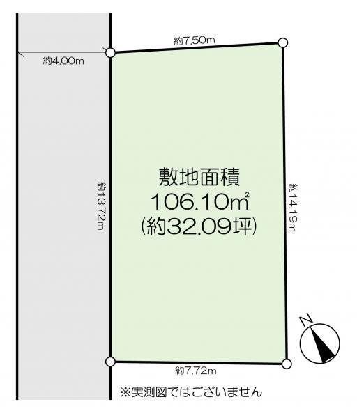 土地江戸川区春江町３丁目 売地／建築条件無し東京都江戸川区春江町３丁目都営新宿線瑞江駅4380万円