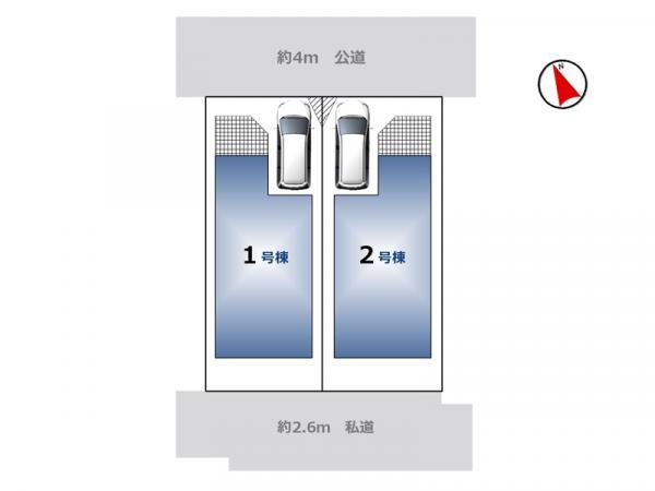 新築一戸建て市川市本北方１丁目 新築一戸建て／全２棟千葉県市川市本北方１丁目京成本線鬼越駅5290万円