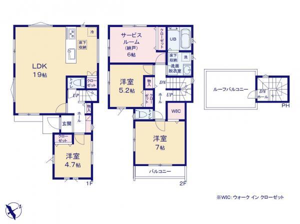 新築一戸建て市川市広尾２丁目 新築一戸建て／全３棟千葉県市川市広尾２丁目東西線浦安駅4980万円～5580万円