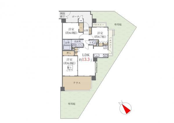 中古マンションチサンマンションアルコート青砥東京都葛飾区立石８丁目京成押上線青砥駅4380万円