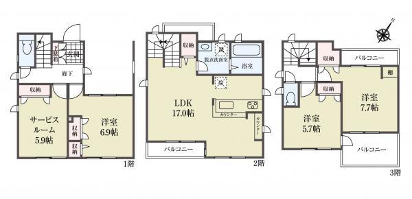 中古一戸建て江戸川区東小岩２丁目 中古一戸建て東京都江戸川区東小岩２丁目JR中央・総武線小岩駅5480万円
