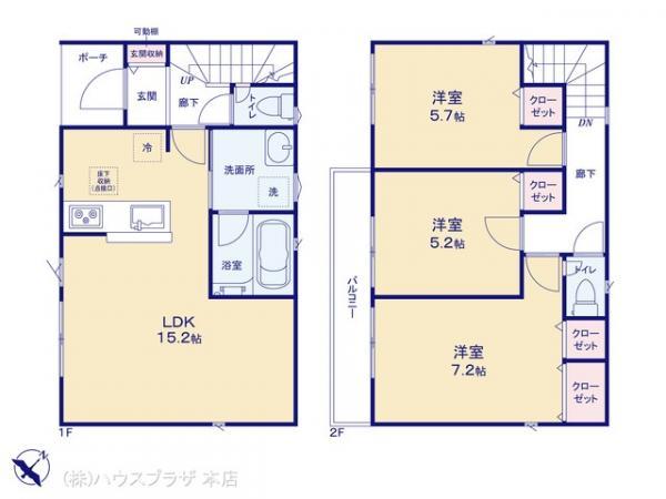 新築一戸建て川口市八幡木 第5埼玉県川口市八幡木３丁目埼玉高速鉄道南鳩ケ谷駅3790万円