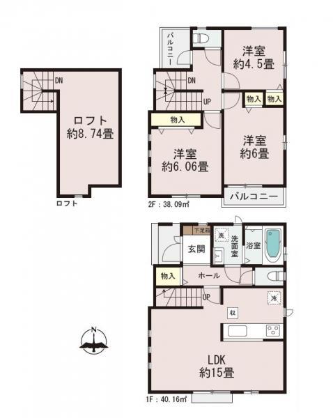新築一戸建て杉並下井草４丁目 新築一戸建て東京都杉並区下井草４丁目西武新宿線下井草駅7690万円