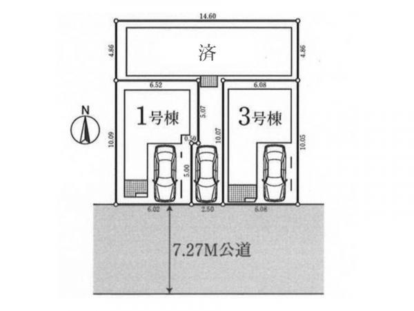 新築一戸建て葛飾区鎌倉２丁目 新築一戸建て／全３棟東京都葛飾区鎌倉２丁目北総鉄道新柴又駅5680万円