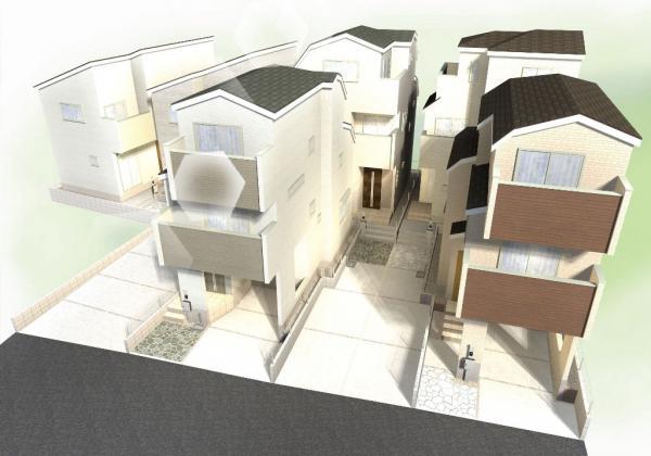 新築一戸建て市川市新井１丁目 新築一戸建て／全６棟千葉県市川市新井１丁目東西線南行徳駅5680万円～5980万円