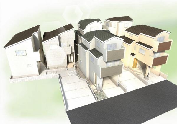 新築一戸建て市川市新井１丁目 新築一戸建て／全６棟千葉県市川市新井１丁目東西線南行徳駅5680万円～5980万円