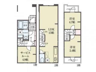 間取り　C号棟