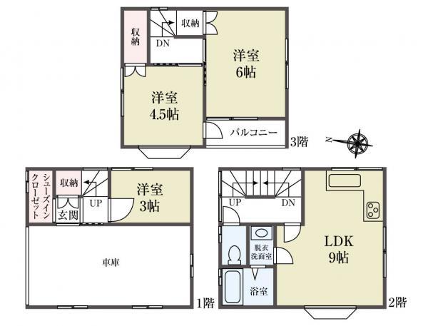 中古一戸建て江戸川区北小岩４丁目 中古一戸建て東京都江戸川区北小岩４丁目京成本線江戸川駅3480万円