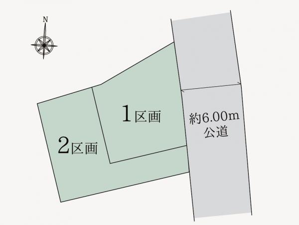 土地足立区綾瀬２丁目 売地／建築条件付き／全２区画東京都足立区綾瀬２丁目千代田線綾瀬駅5720万円～6190万円